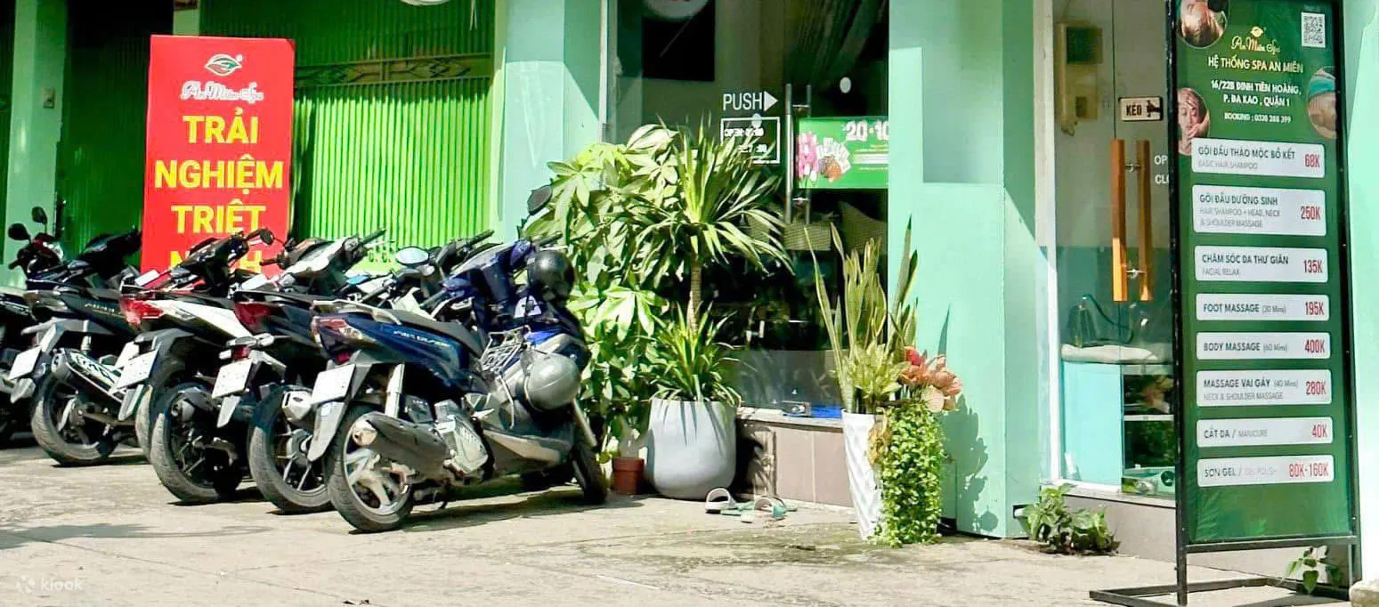 胡志明市安棉草药洗发按摩【DTH街】