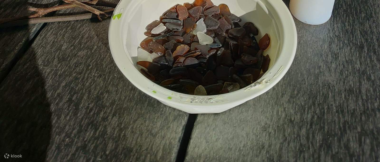 Chất thải biển DIY-Khung ảnh thủy tinh biển