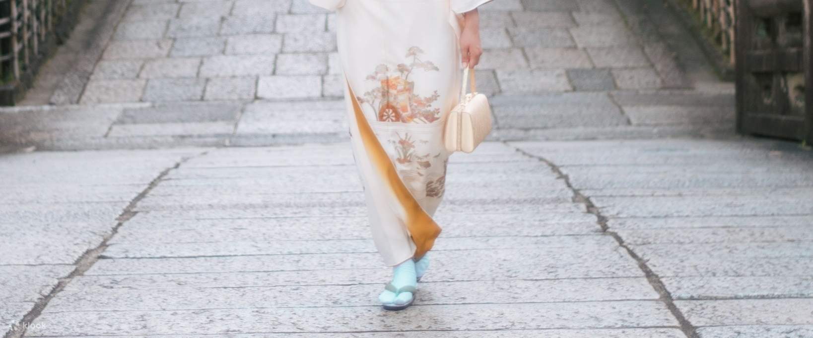 Wide variety of kimonos