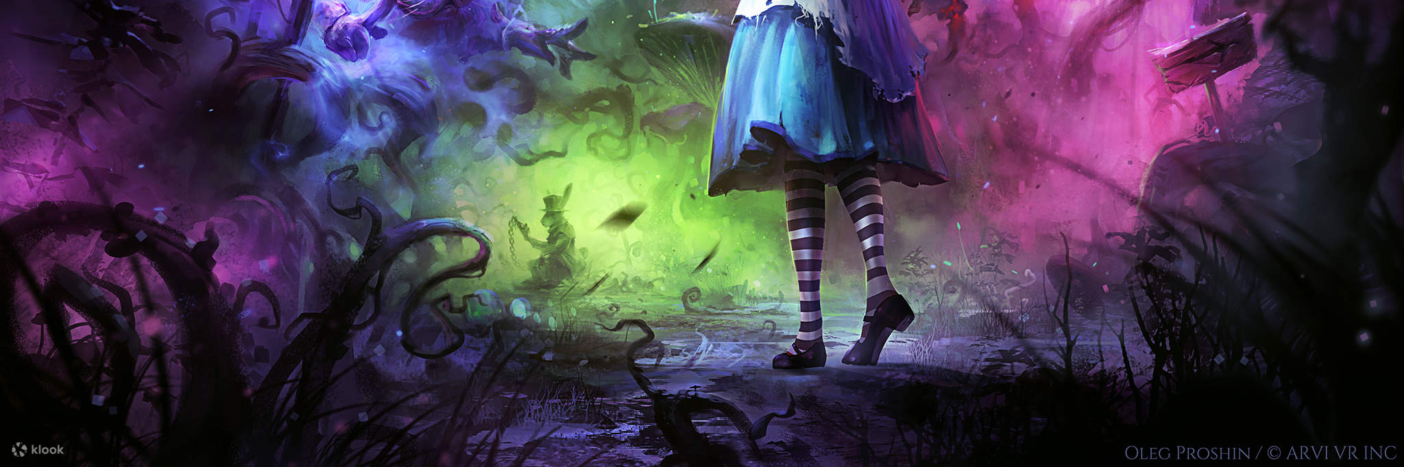 VR escape room Alice - fantasy, fairy tale