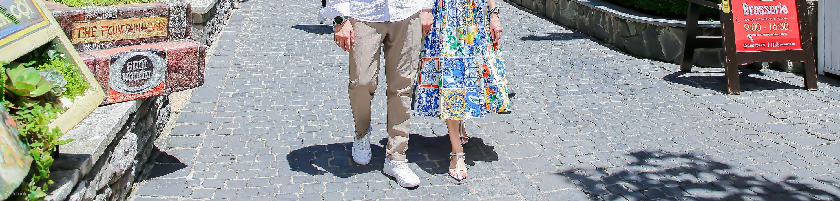 Servizio fotografico di 3 ore al Ponte d'Oro nelle Ba Na Hills