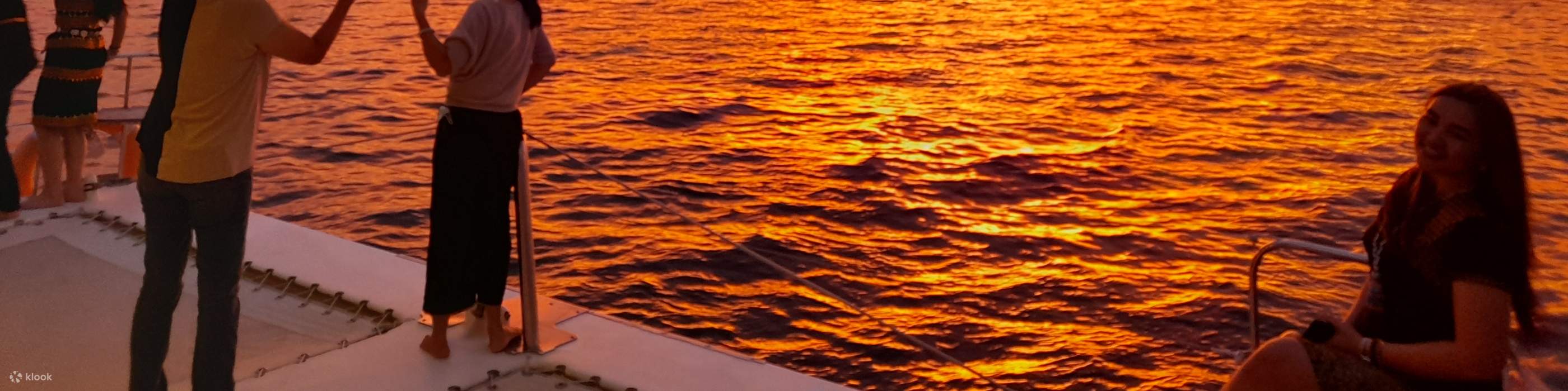 Gita di un giorno in barca per feste o crociera al tramonto a Kota Kinabalu, Sabah 