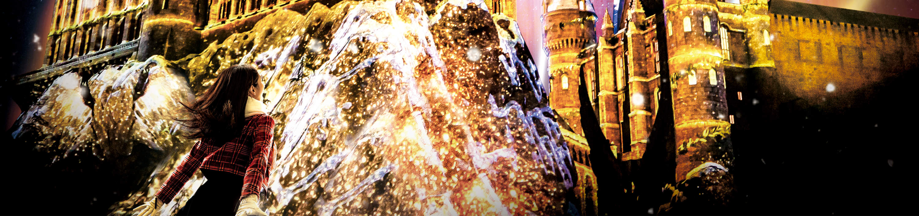 การแสดง Hogwarts™ Magical Night - Winter Magic