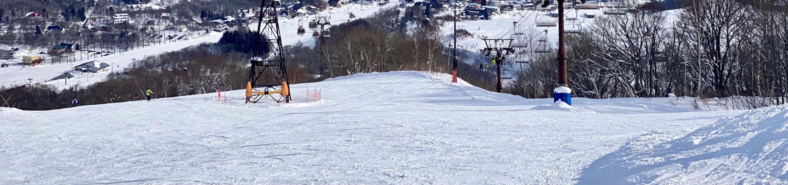 Paesaggio della stazione sciistica