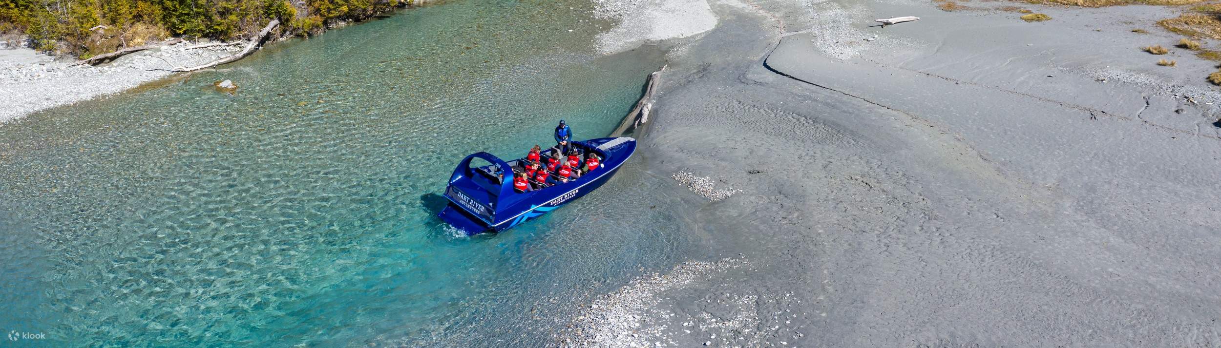 กิจกรรมนั่งเรือเจ็ทผจญภัยในแม่น้ำดาร์ท