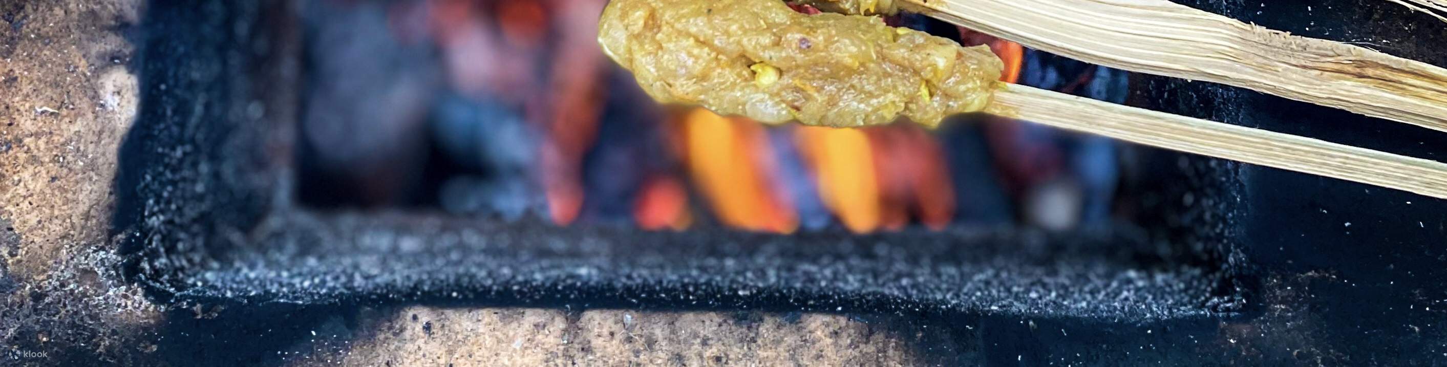 grilling the balinese satay sate lilit