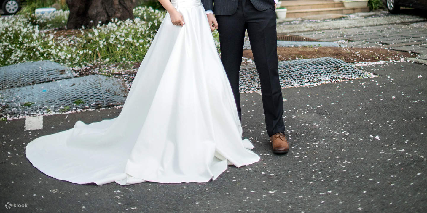 Séance photo de mariage à Kamakura et Yokohama avec stylisme professionnel