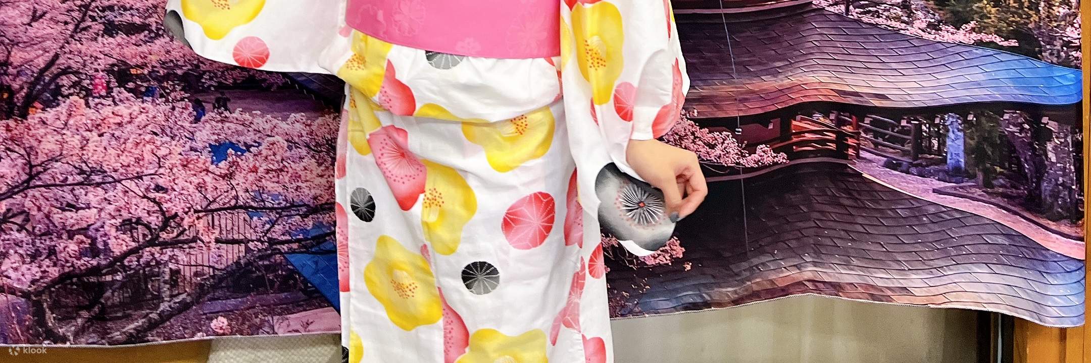 후지산 가와구치코 유카타 대여 체험