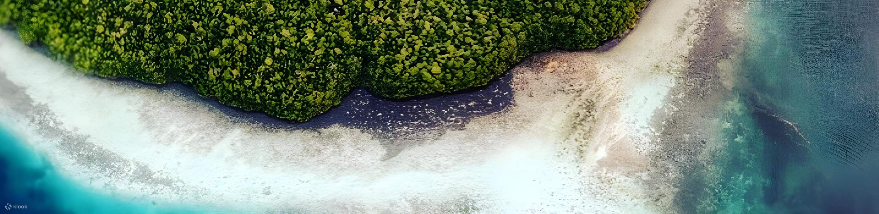 ภาพมุมสูง เกาะกาลง