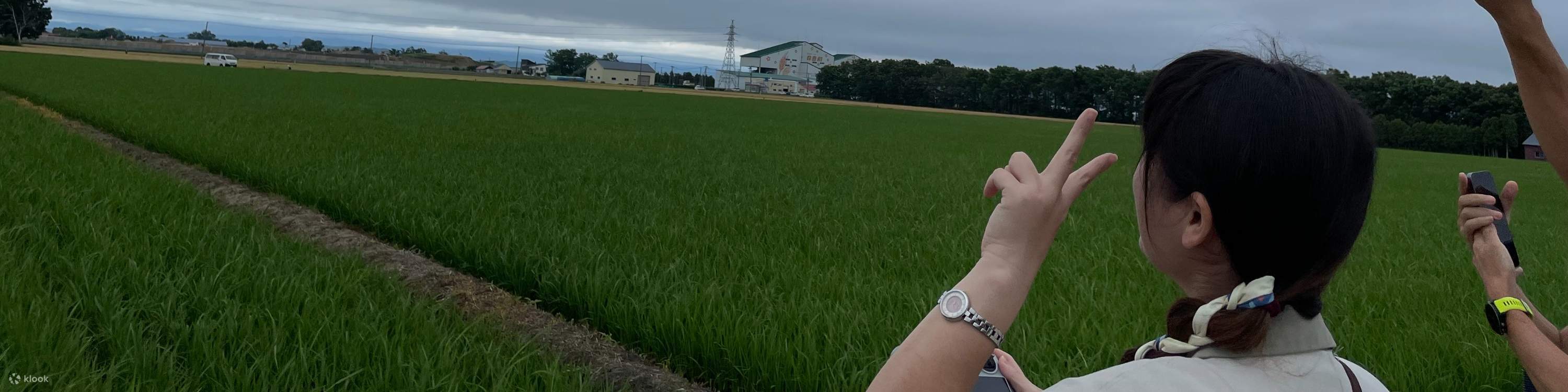 Pengalaman uji coba drone pemandangan pedesaan dan piknik pedesaan di Nanporo