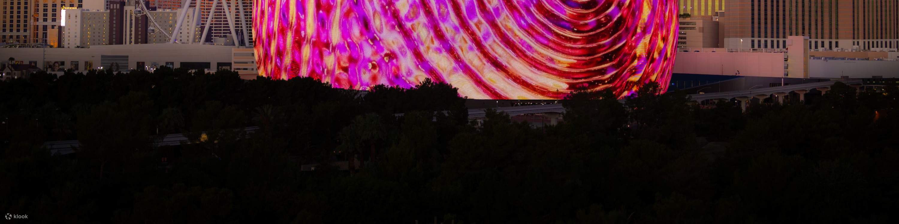 ตั๋ว The Sphere ในลาสเวกัส