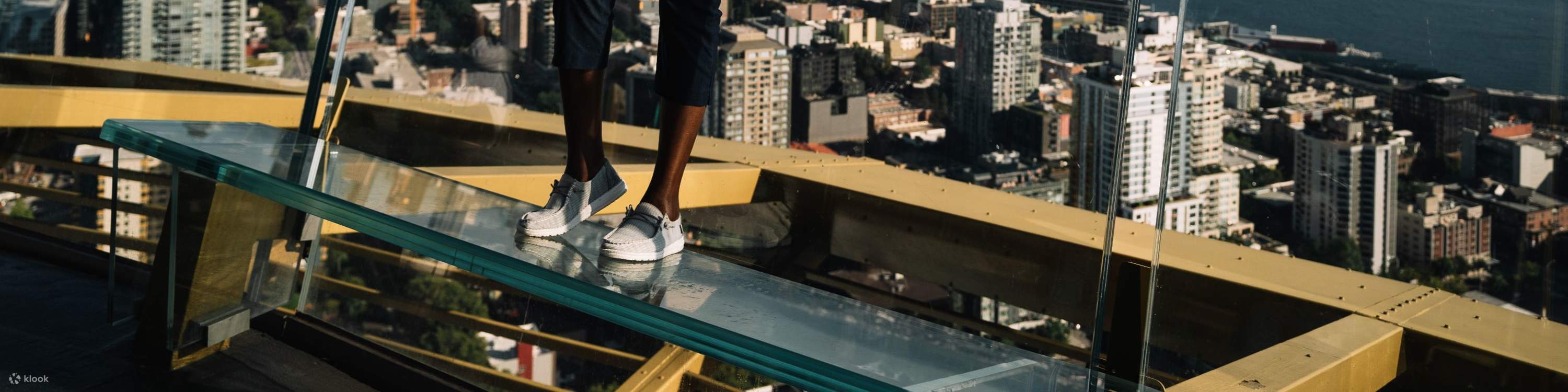 Montez à bord d'un Skyriser et capturez une image emblématique de la ville de Seattle.