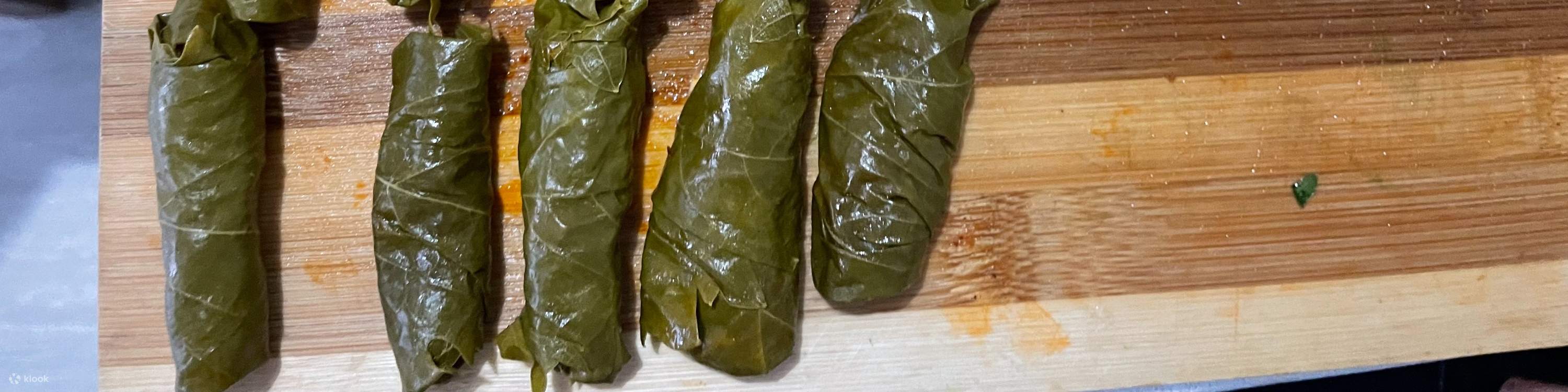 Kelas Memasak Dolma Turki Tradisional di Rumah Tempatan
