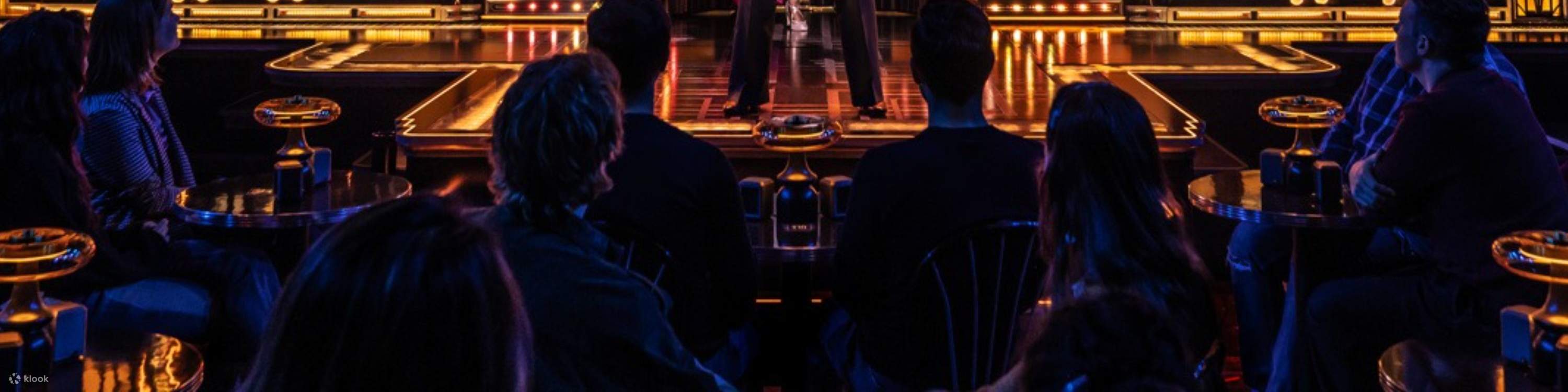 Jonathan Groff dances as Bobby Darin, leading a high-energy number that brings the house down