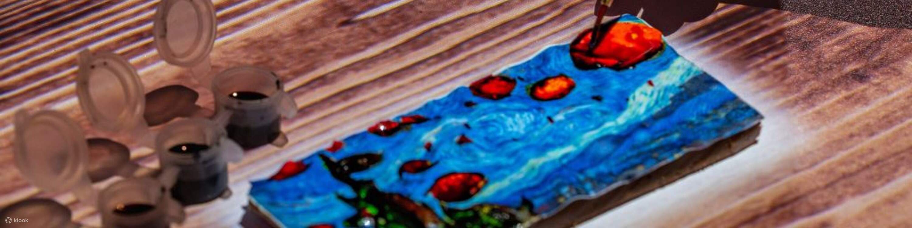 烏布美食 7 幅畫作