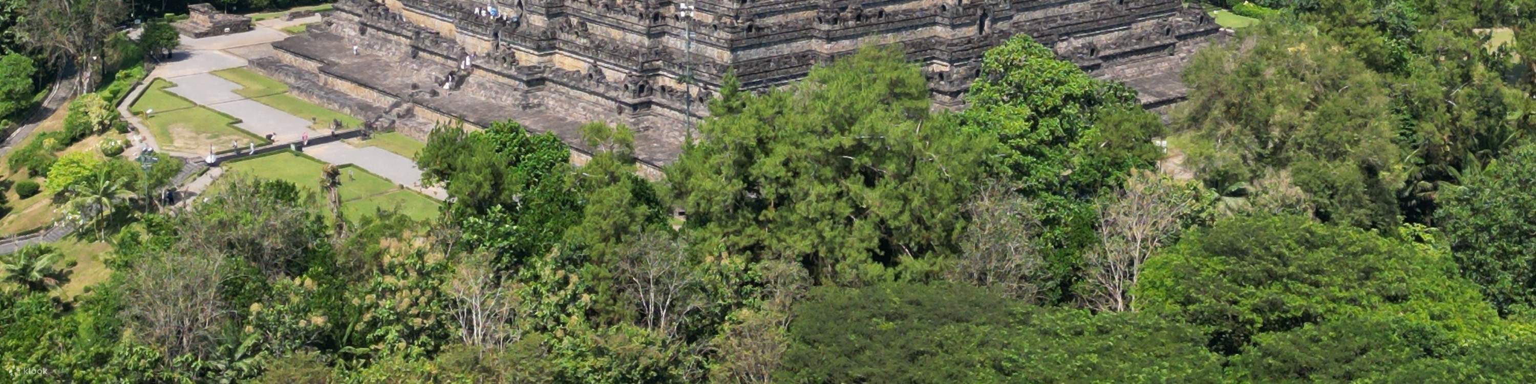 Храм Боробудур (вид сверху)