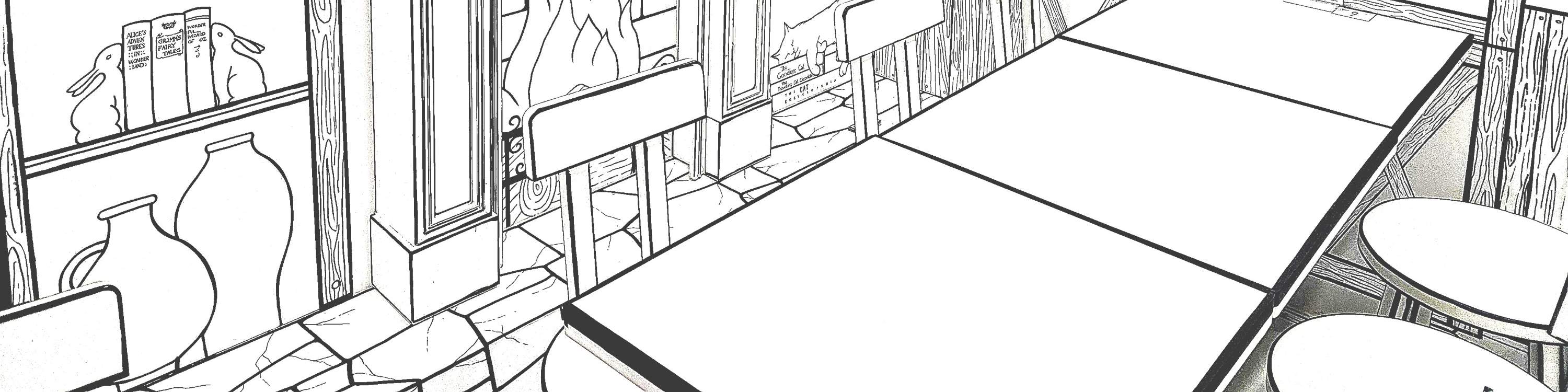 คาเฟ่โมโนโครมในสิงคโปร์