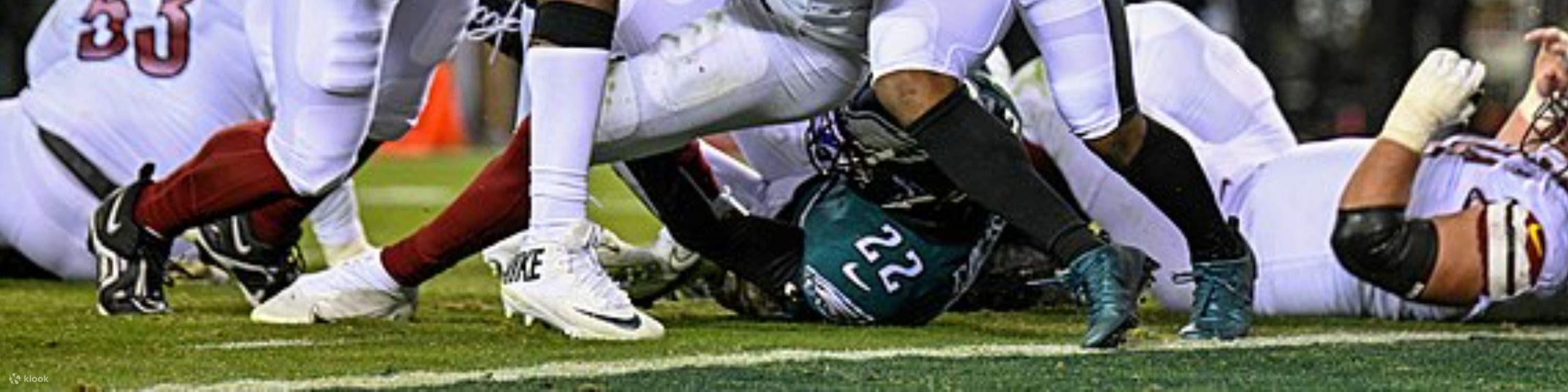 Saksikan Philadelphia Eagles bertanding melawan tim terbaik di kandang mereka