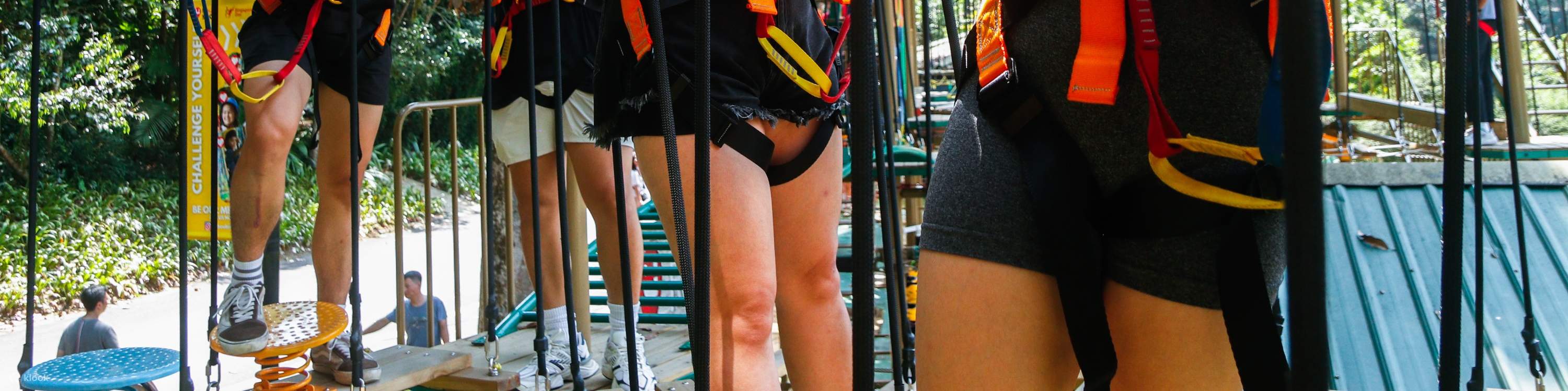 Tiket Houbii Spot Rope Course di Singapore Zoo