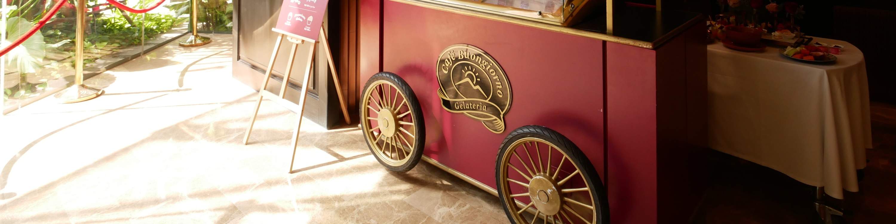 曼谷素坤逸凱悅酒店大堂酒廊下午茶