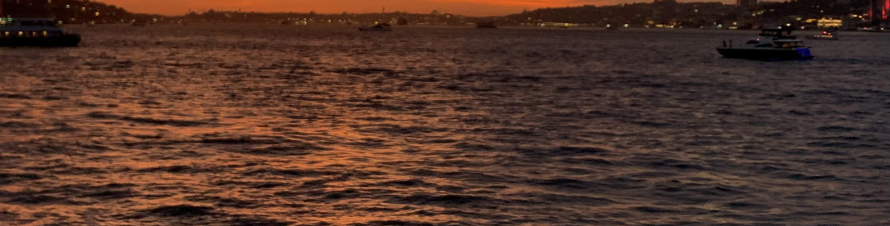 Crociera al tramonto in yacht: vino, musica, snack e curiosità