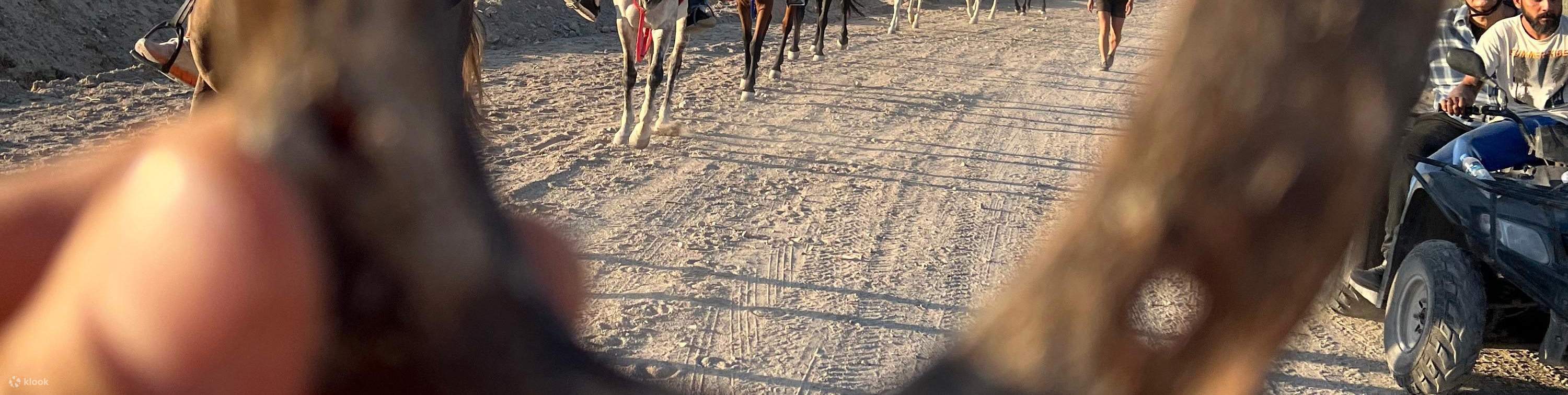Excursión a caballo al atardecer o durante el día en Capadocia