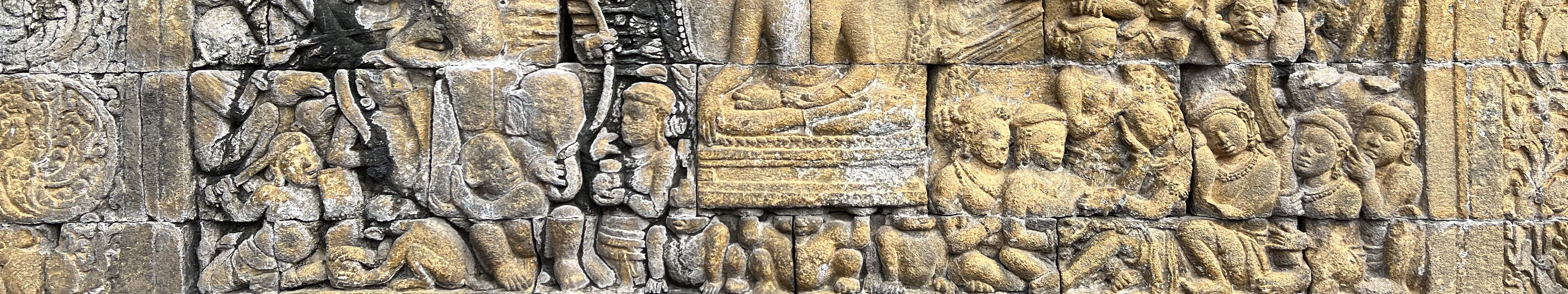 Lever du soleil à Punthuk Setumbu, temple de Borobudur, avec une excursion en jeep au Mont Merapi