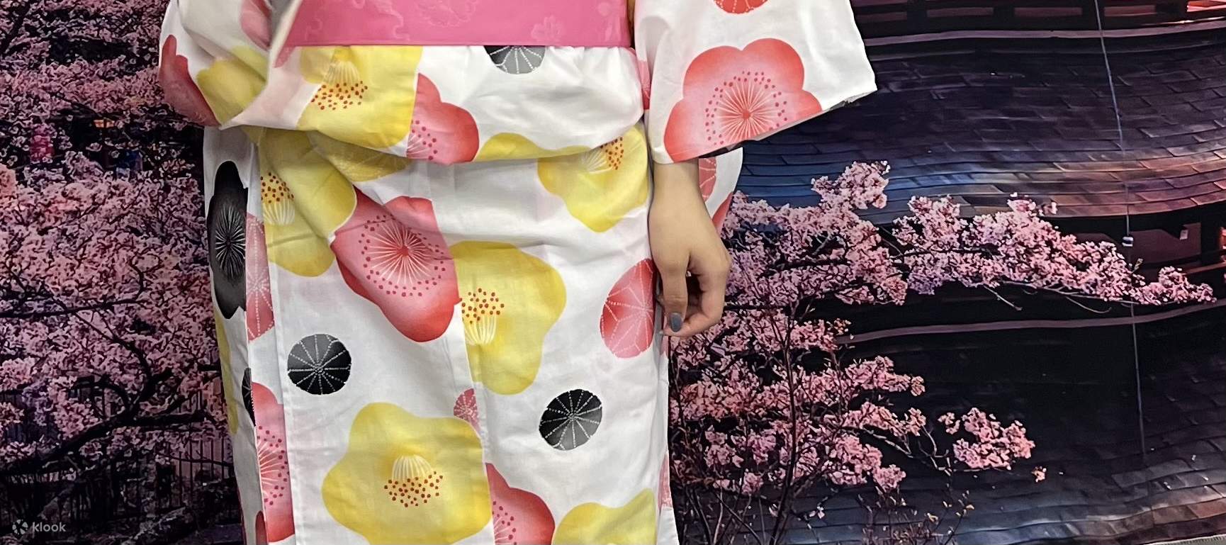 후지산 가와구치코 유카타 대여 체험