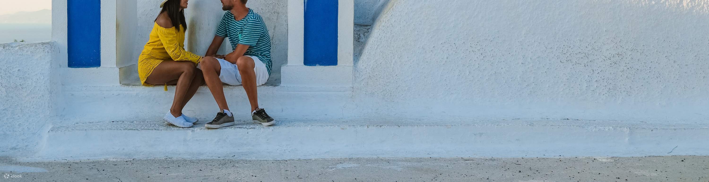 写真撮影体験（サントリーニ）