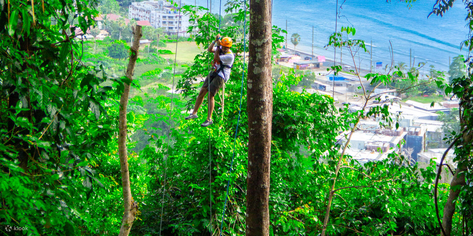 Pengalaman Erawan Patong Zipline di Phuket