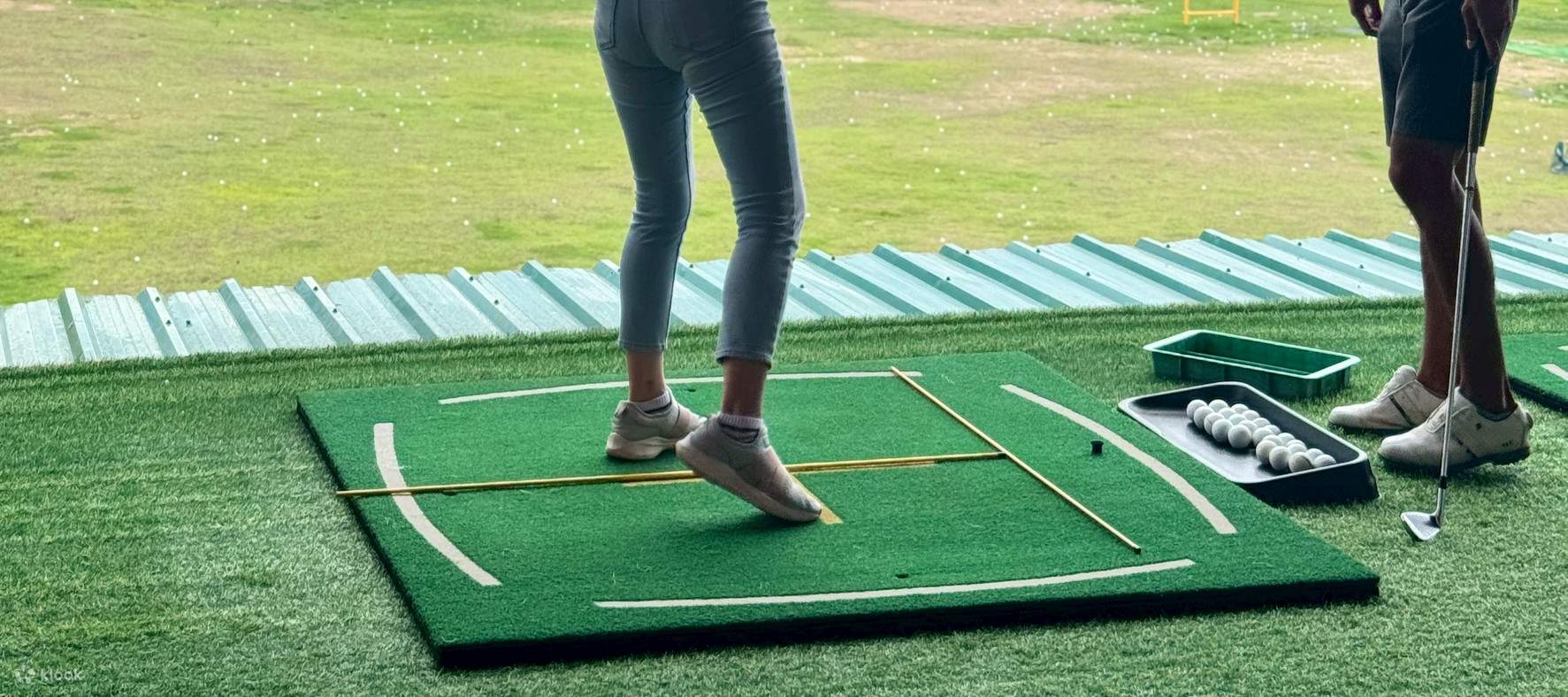 Medio día de golf en coche