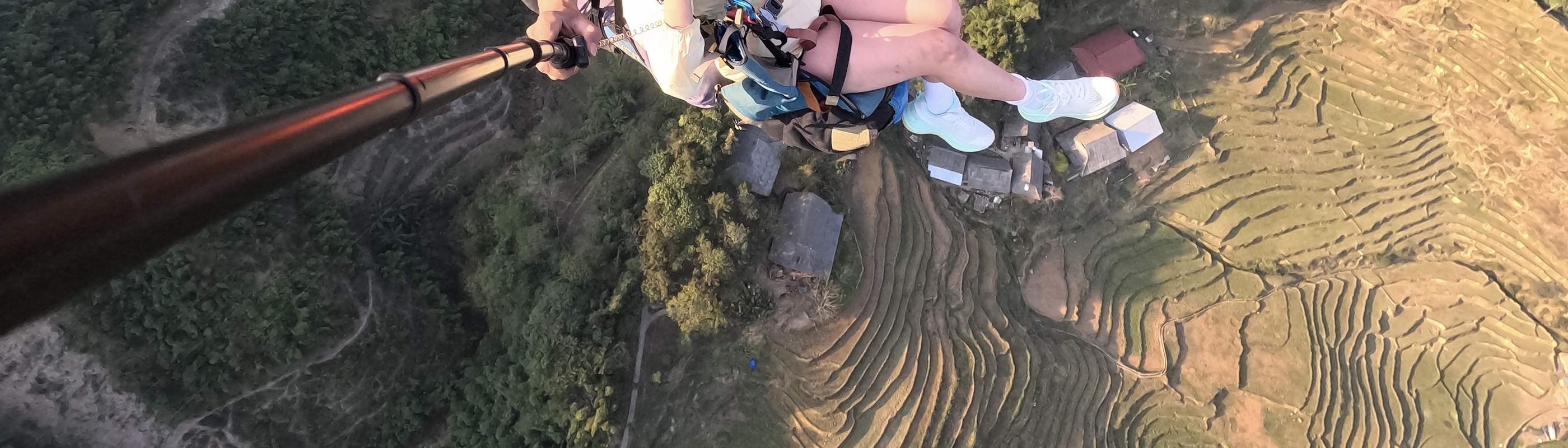 サパ パラグライダー体験