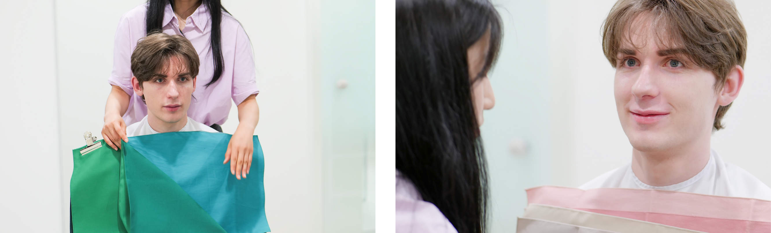 3. Chọn màu sắc phù hợp: Tìm màu sắc đẹp nhất và tệ nhất trong số hơn 150 loại vải màu.