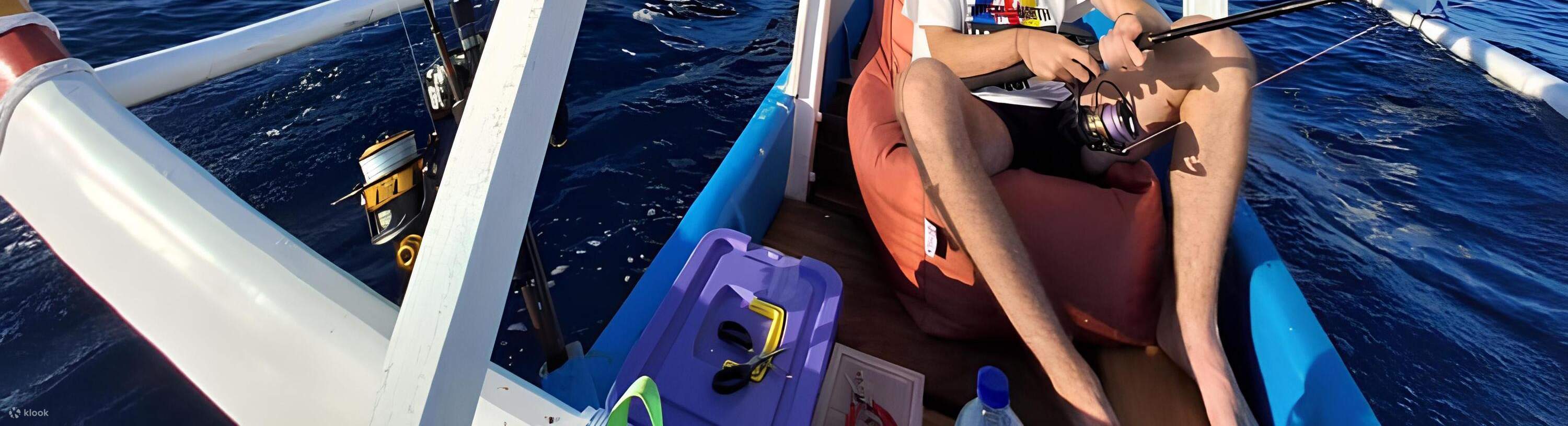 Profitez de votre expérience de pêche sur le bateau