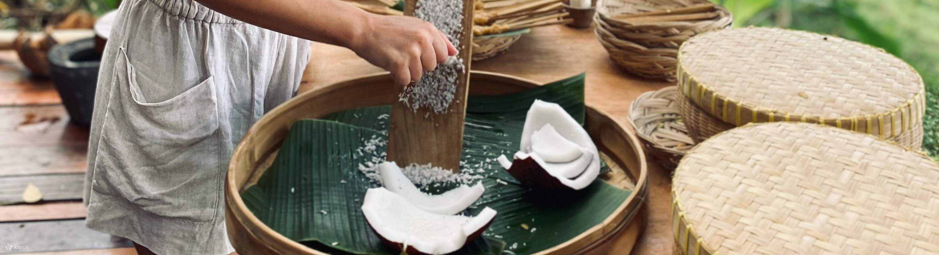 preparar los ingredientes en la clase de cocina