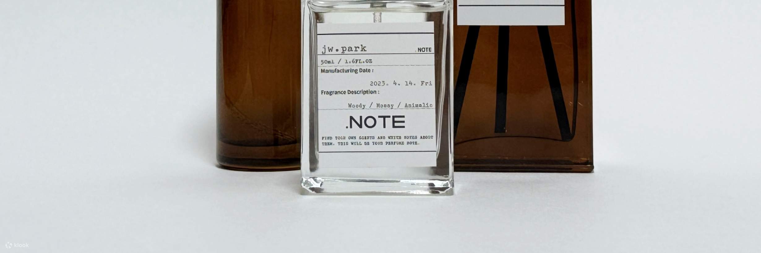 聖水洞 .NOTE 私人訂製香水體驗