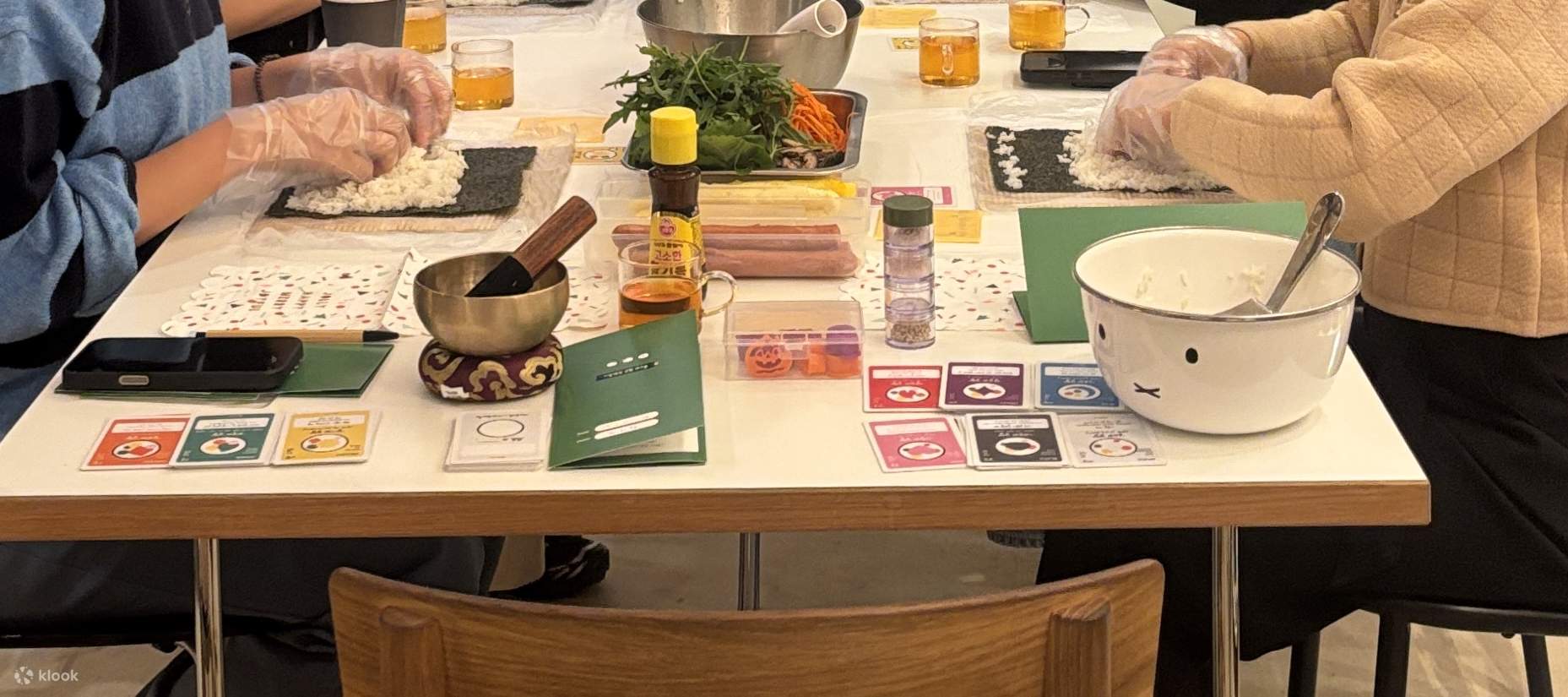 制作您自己的韩式紫菜包饭：正念烹饪课程