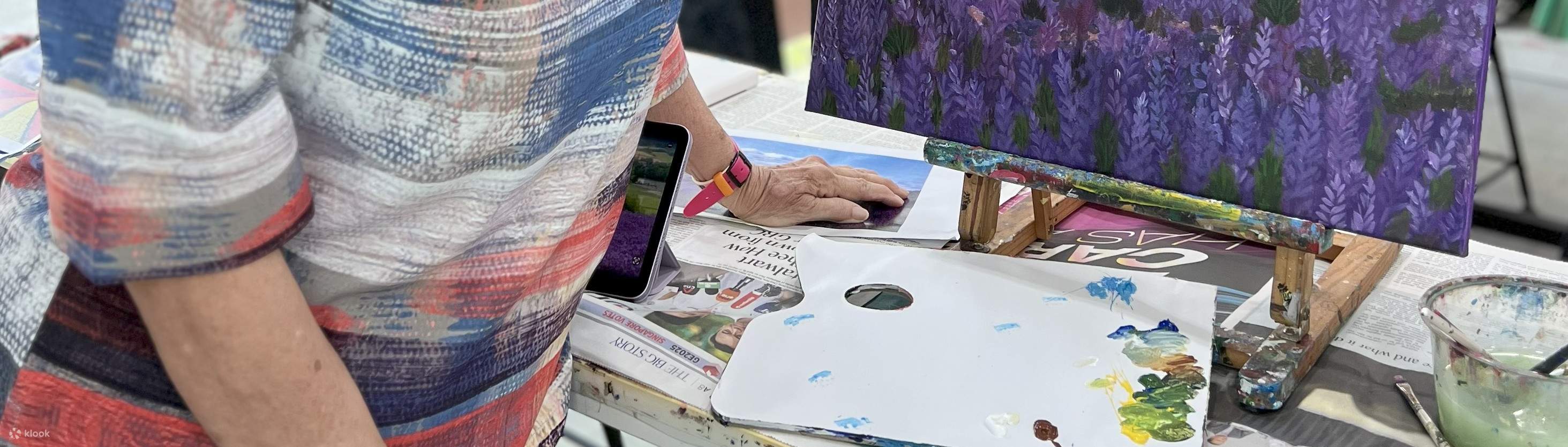 新手压克力风景画课程