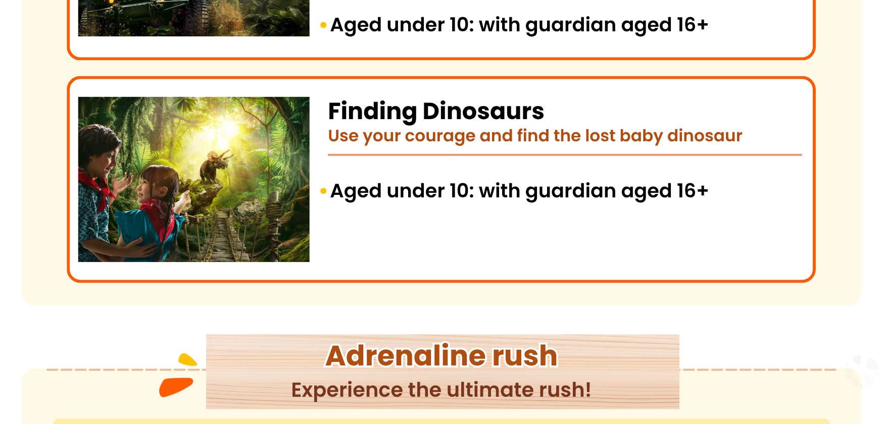 JUNGLIA Premium-Pässe