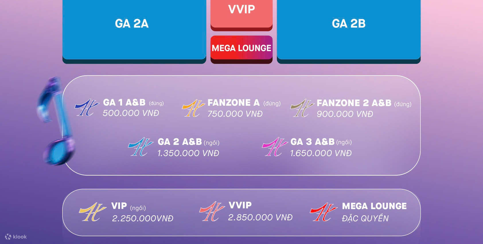 Hue Mega Booming Concert Tickets - Klook