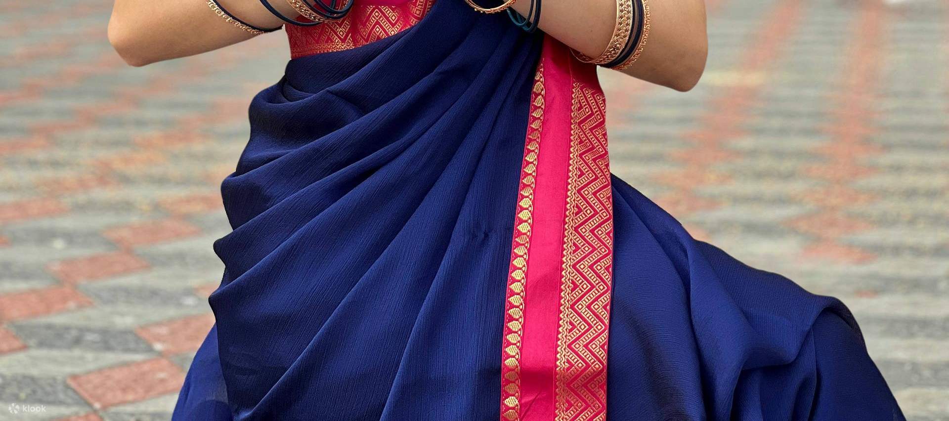 バトゥ洞窟で伝統衣装体験