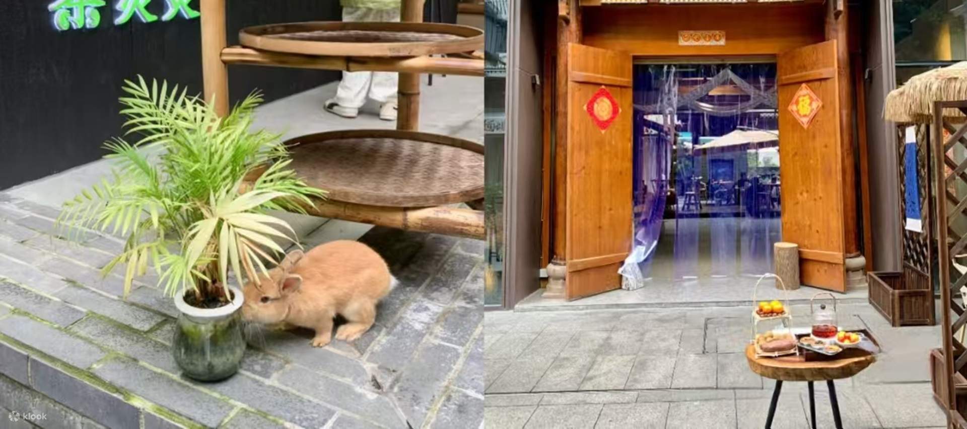 Masuki dan rasakan seolah-olah Anda melakukan perjalanan menembus ruang dan waktu, tenggelam dalam suasana budaya yang kental. Dan minuman teh gaya Cina baru yang saling melengkapi adalah perjalanan puitis di lidah Anda.