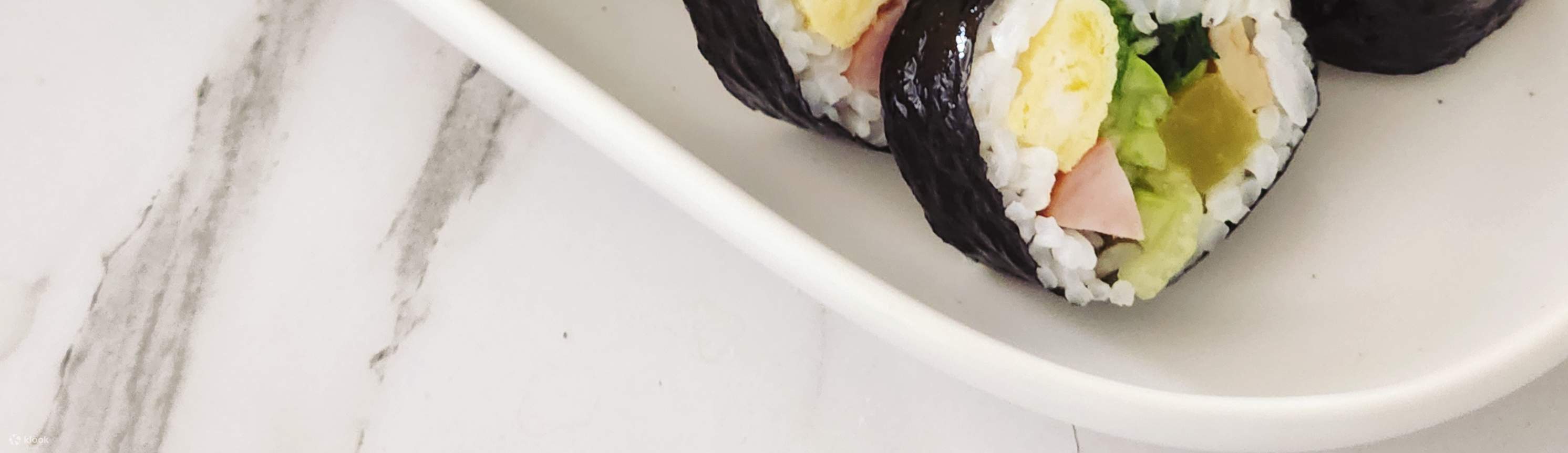 Kimbap (Déjeuner) : Rouleau de riz