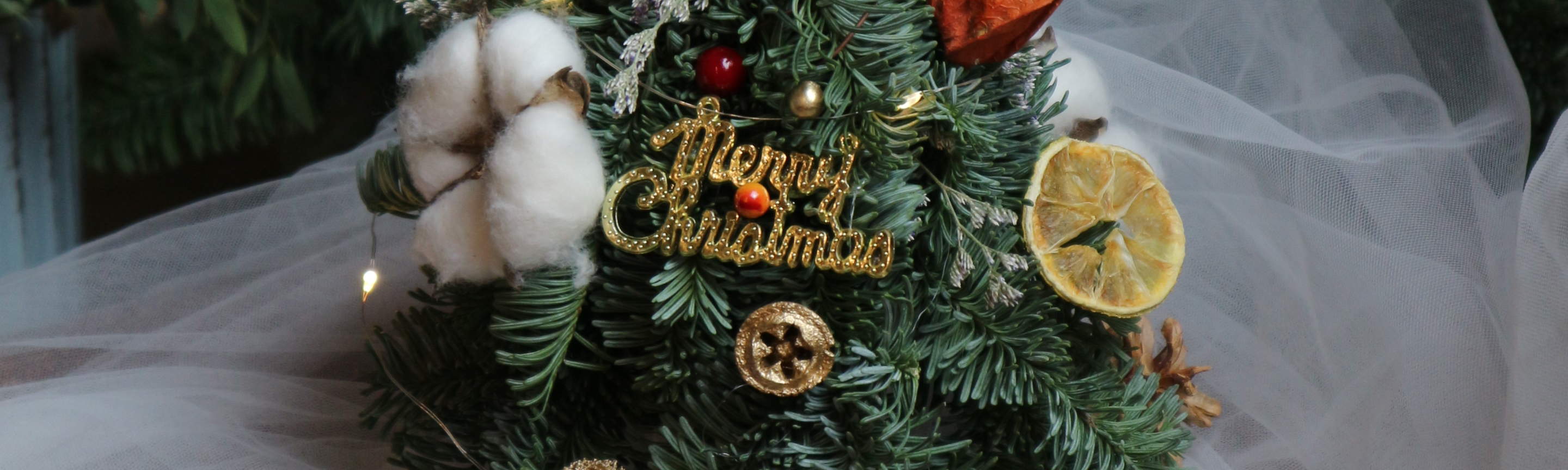 Lokakarya Pohon Natal Mini Bunga Myosotis