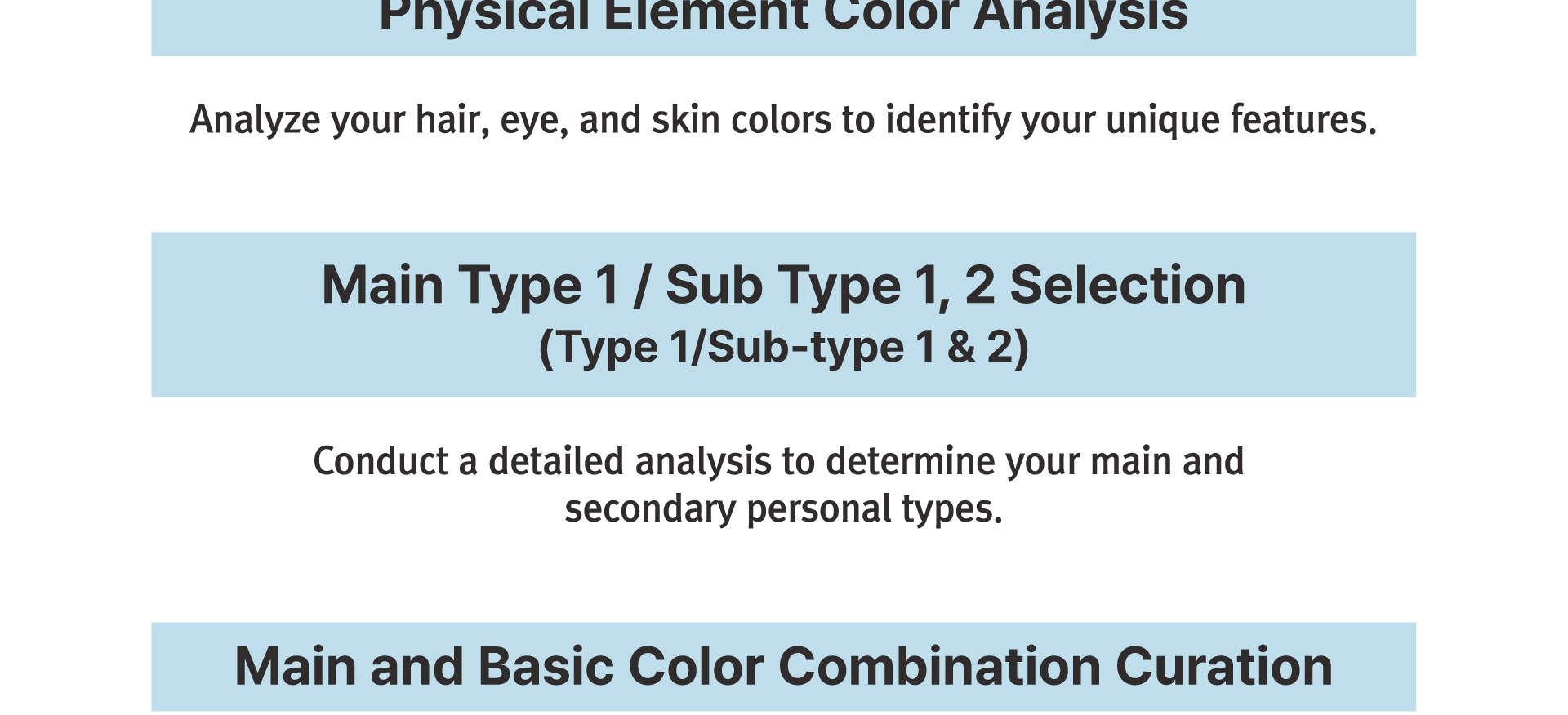 Seoul Personal Color Analysis by Ocollor in Gangnam/Yeouido