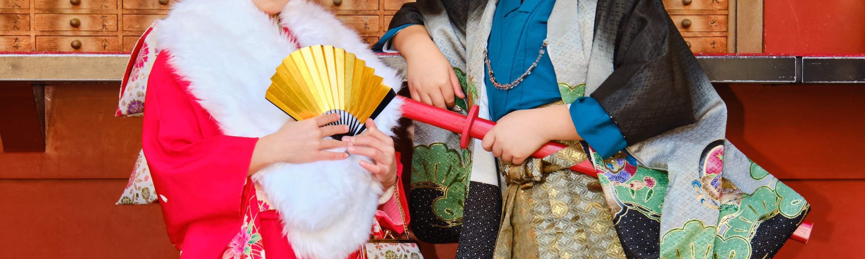 Kimono pour enfants du Shichi-Go-San