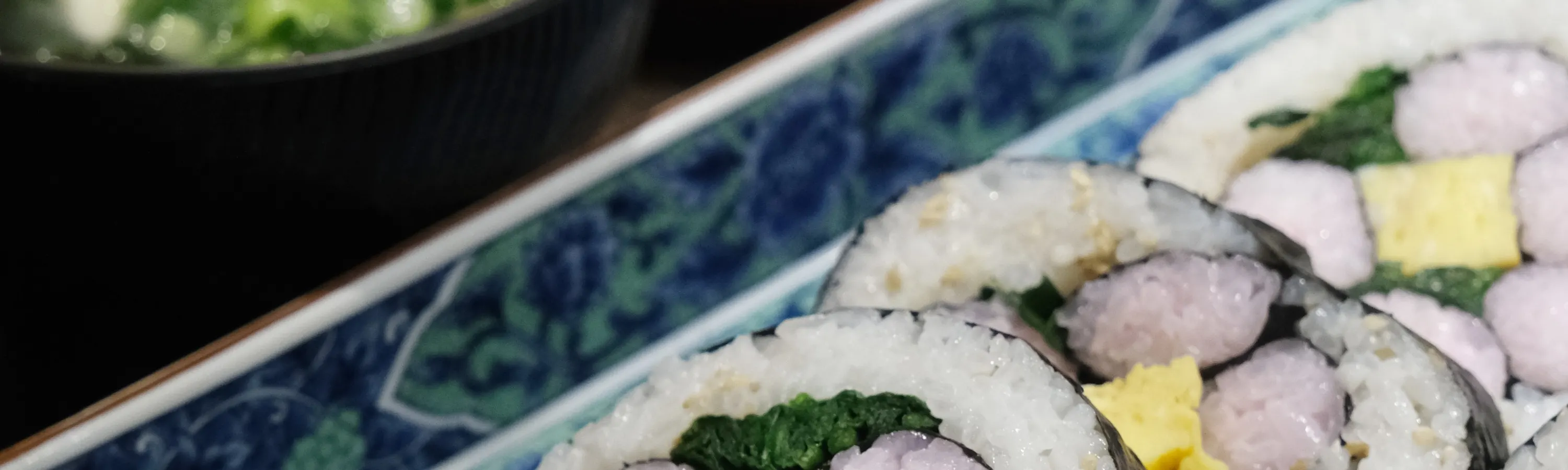 桃花寿司卷