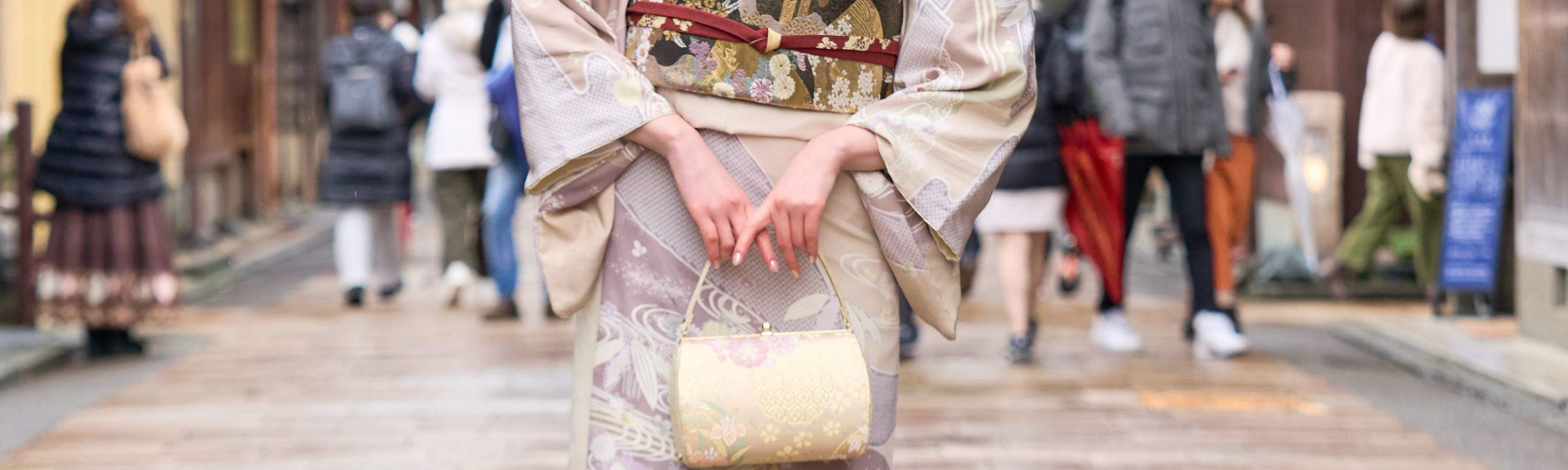 Noleggio kimono (fornito da Kimono Rental Wargo Kanazawa Korinbo)