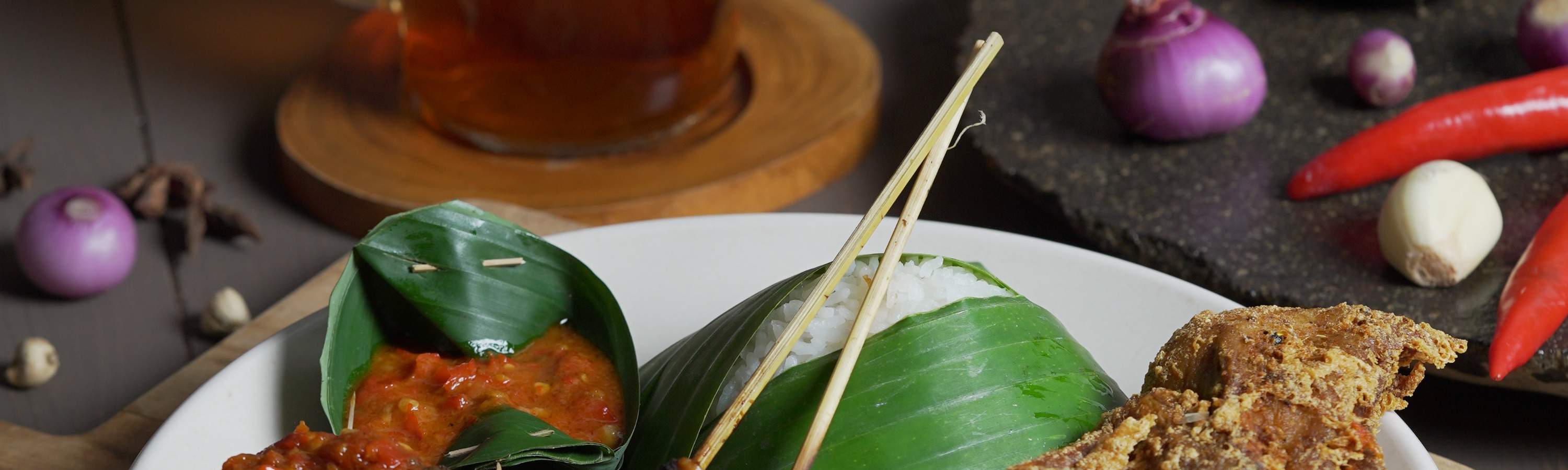 Menu vegetariano al Bale Udang Mang Engking a Kuta e Ubud