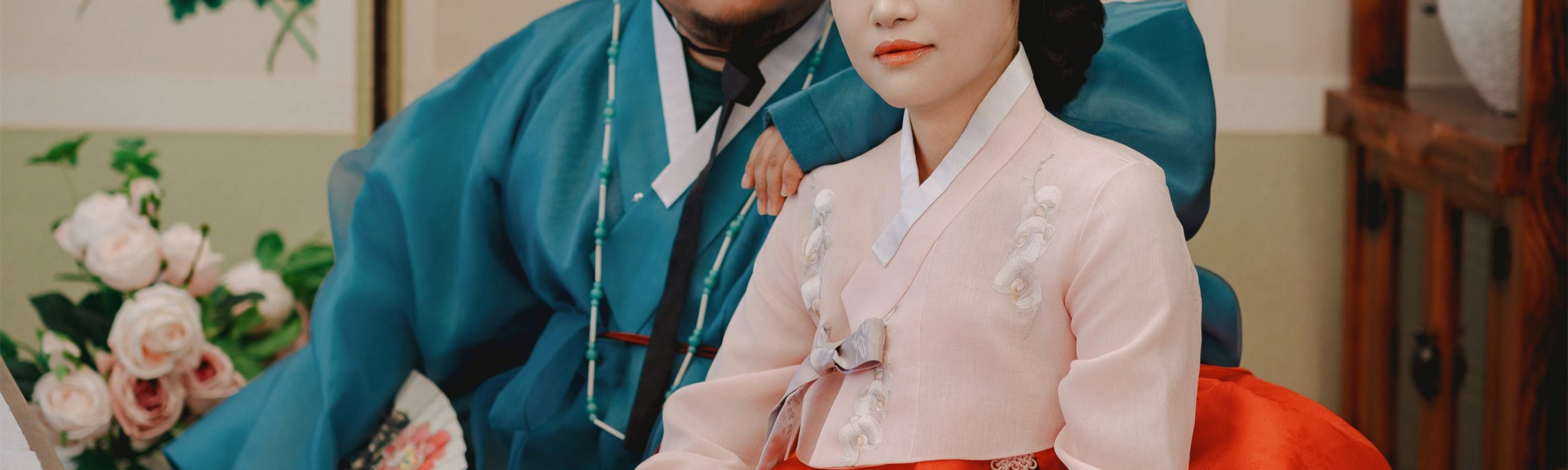 Traditional Hanbok Indoor Studio Photoshoot Experience in Jeju